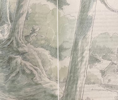 My Neighbor Totoro: The Novel Hospital Sketch