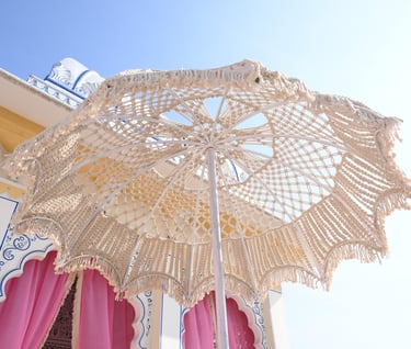 Wedding decor at Oberoi Raj Vilas Jaipur