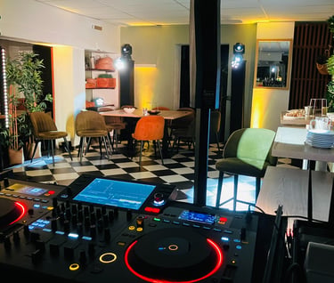 Anniversaire en restaurant DJ Son et Lumières