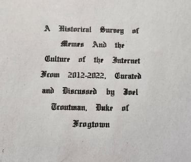 printed title page