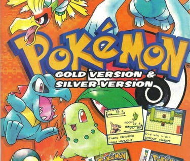 pokemon gold and silver magazine ad