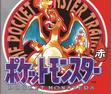 pokemon red japanese cover