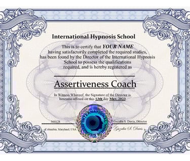 Assertiveness Coach Certification Course 