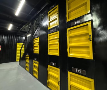 Locker ou box para guardar documentos ou pequenos objetos
