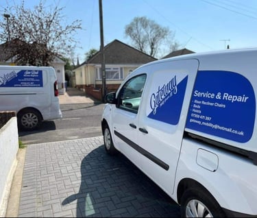 Gateway Mobility Services, Poole Dorset, medical equipment, Sam Rush, Pete Rush