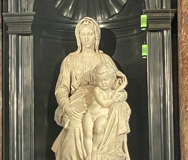 Madonna de Miguel Angel en Brujas