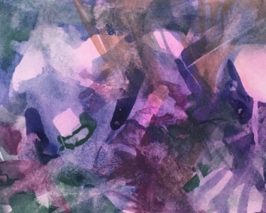 Watercolour: Black Lace
