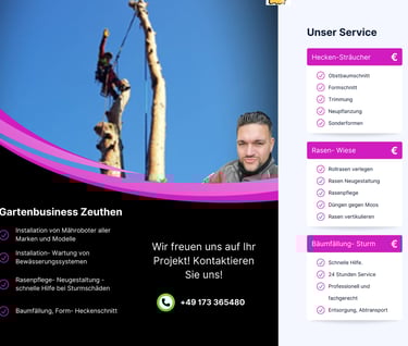 Gartenservice A-Z in Berlin Brandenburg