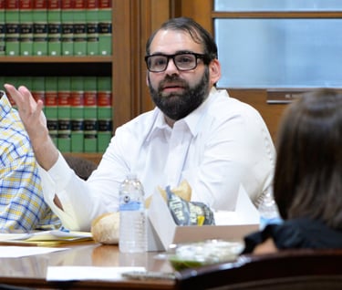 Paul B. Simon, Attorney at Law, speaking at Mineral Law Institute Advisory Council 2024