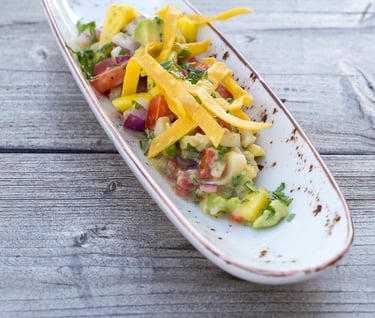 ceviche de mango