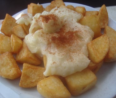 patatas con allioli
