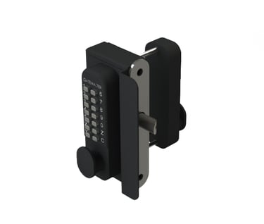 Keypad numeric code lock