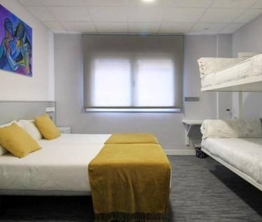 dónde dormir en Hospital de Bruma