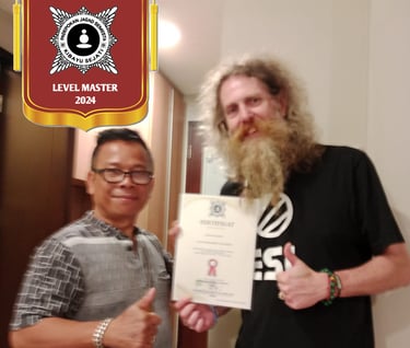KJM with his master KiBayuSejati