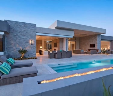 Pool environment and tiles landscaping Marbella