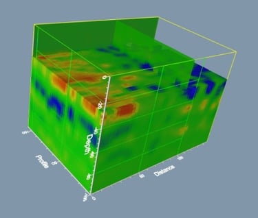 GPR widely used in archaeology to locate and map buried structures