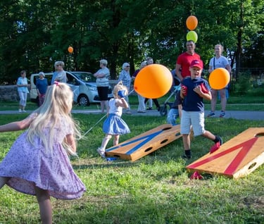 lauko zaidimu nuoma siauliuose, dalyvaujame festivaliuose