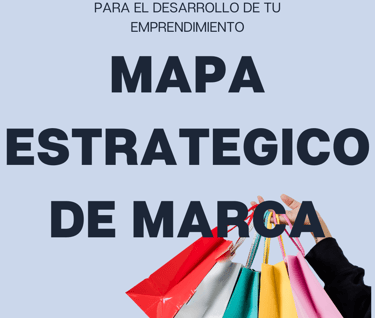 Portada del ebook ‘Mapa Estratégico de Marca’, recurso práctico de Karen Sánchez Consulting para emprendedores de moda