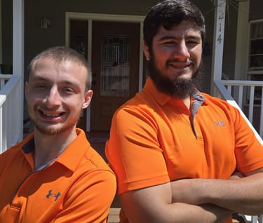 Second Chance Roofs Owner/Founder and Co-Founder