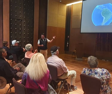 Cusco Private Guide giving Lecture