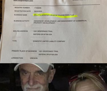 Of Course Bill Willitts has his hired Racketeer Brian Witt