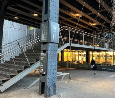 Entrance of the High Line