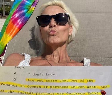 Michael Falk doesn't want Shannon Falk asking questions