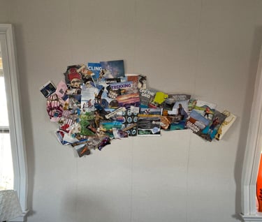 Pre Pandemic New York Vision Board