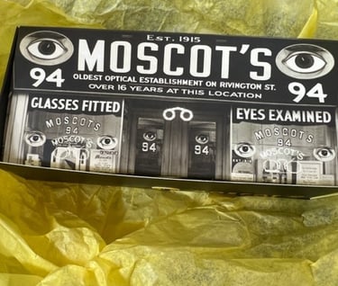 A New Pair of Moscot Glasses