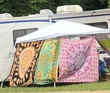 All the Colors of the Rainbow at the Ledges in Ohio