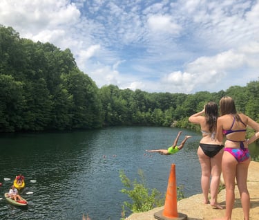 #Sendit Freestyle Cliff Jumping Ohio