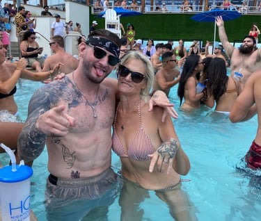 Dancing at Jersey Shore's HQ2