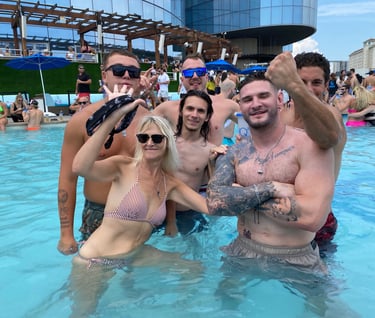 Steve Aoki EDM dance party Jersey Shore