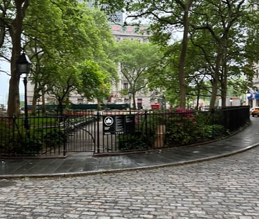 Sunrise Walk at Bowling Green New York City