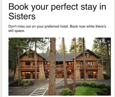 Sisters Oregon Willitts Hotels built on Falk money