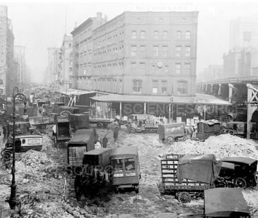 From Deadly to Trendy in 100 years Meat packing district of NYC