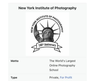 New York Institute of photography