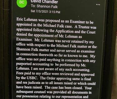 My subsequent counsel Merle Meyers