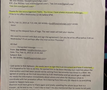 Jason Willitts Colluding with Bill Willitts