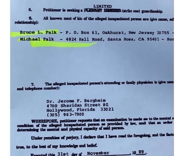 Group Gang Bang of Gertrude Falk