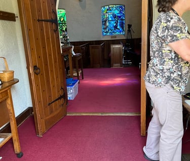 Getting the ultimate tour of Union Church