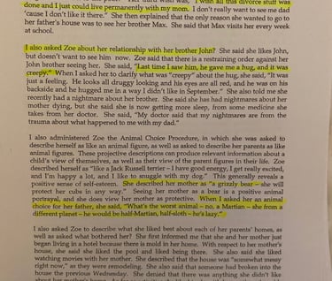 No Wonder Zoe Falk got the creepy vibe from John Falk Human