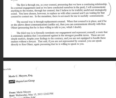 Ron Oliner is a complicit abuser