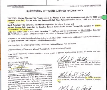 Michael Falk will use his son Maxwell Falk for Capp