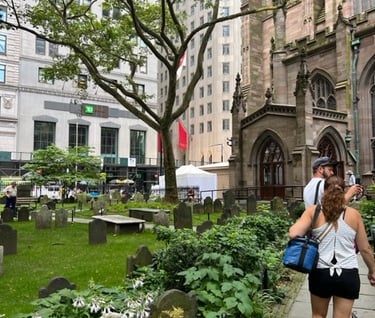 Walking among the graves of Wall Street