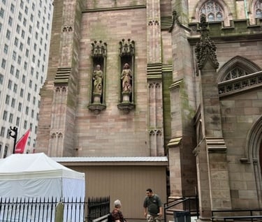 Religion and Wall Street and Trinity Church