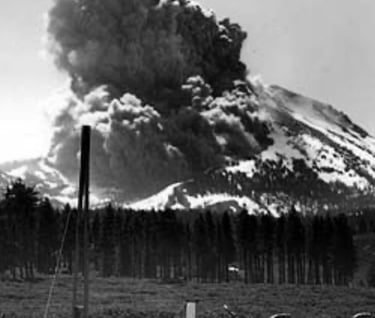Big Eruption of Lassen Volcano May 22 1915