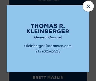 I hear they indict lawyers like Thomas R. Kleinberger in NYC