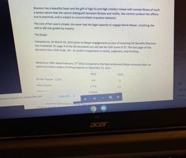 Just keep blaming Shannon Falk for the crimes of Bill Willitts and Michael Falk