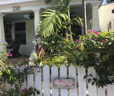 Hemingway pissed here